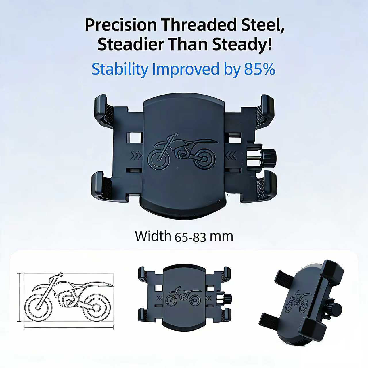 Motorcycle Gear Video - Soporte para teléfono celular para casco,