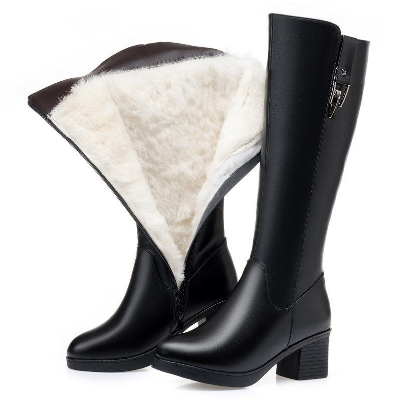 Riding Boot Short - AIYUQI, Botas Largas de invierno para