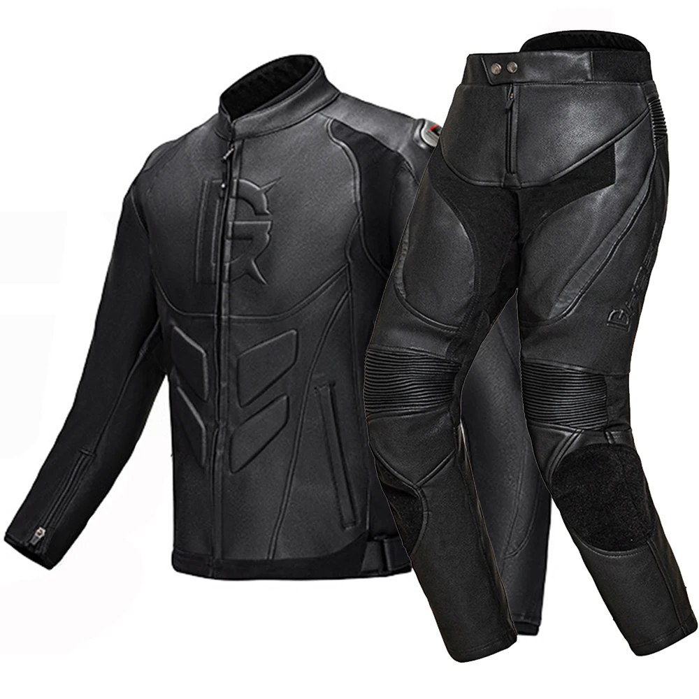 Riding Jacket Leather - GHOST RACING Chaqueta de invierno para