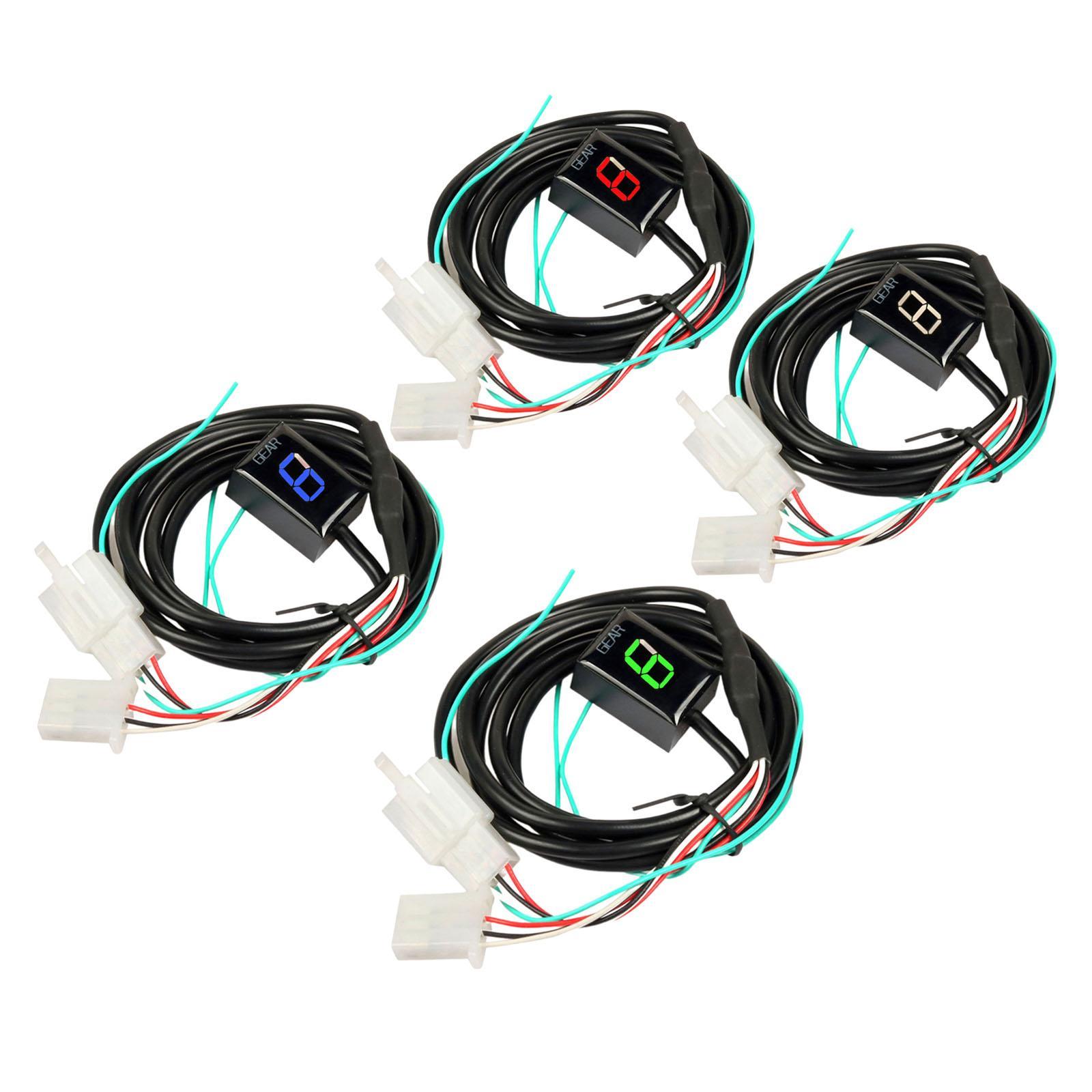 Motorcycle Gear Indicator Install - Indicador de marcha para motocicleta, resistente