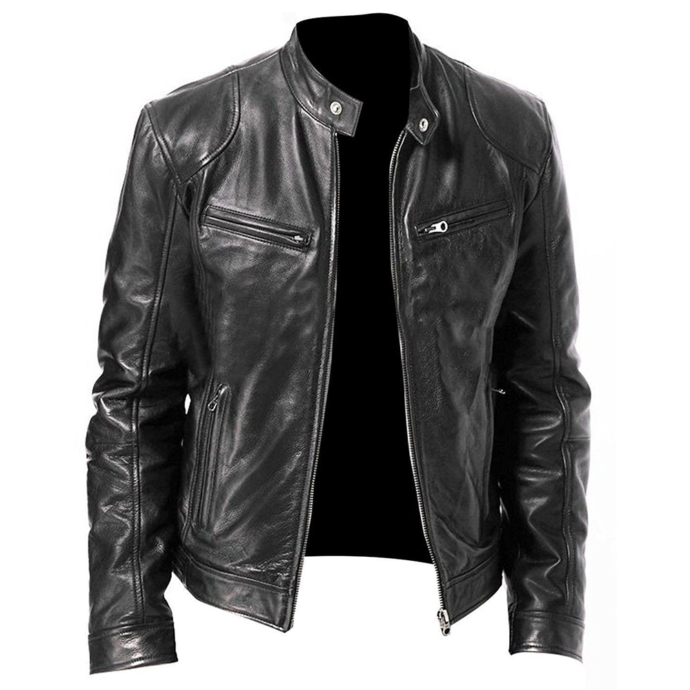 Riding Jacket Leather - Chaqueta de Moto de cuero PU