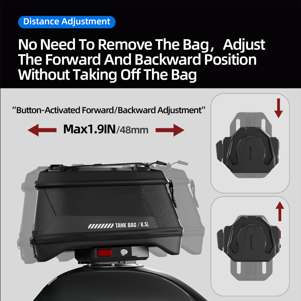 Rhinowalk-bolsa de depósito pa - Magnetic Tank Bag reseña y precio