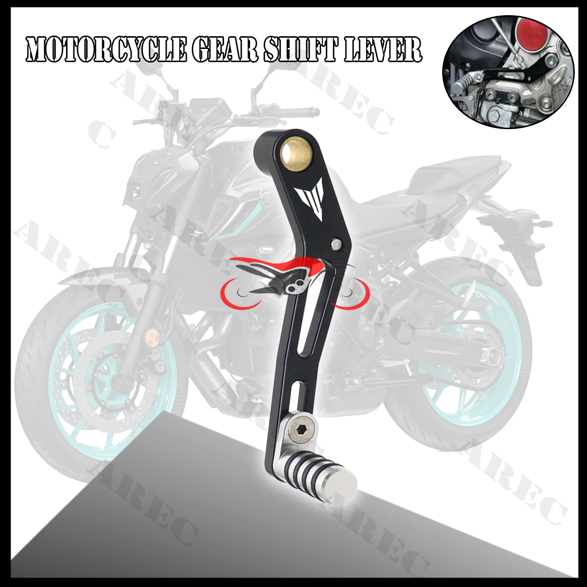 Palanca de cambio de marchas d - Motorcycle Gear Yamaha reseña y precio