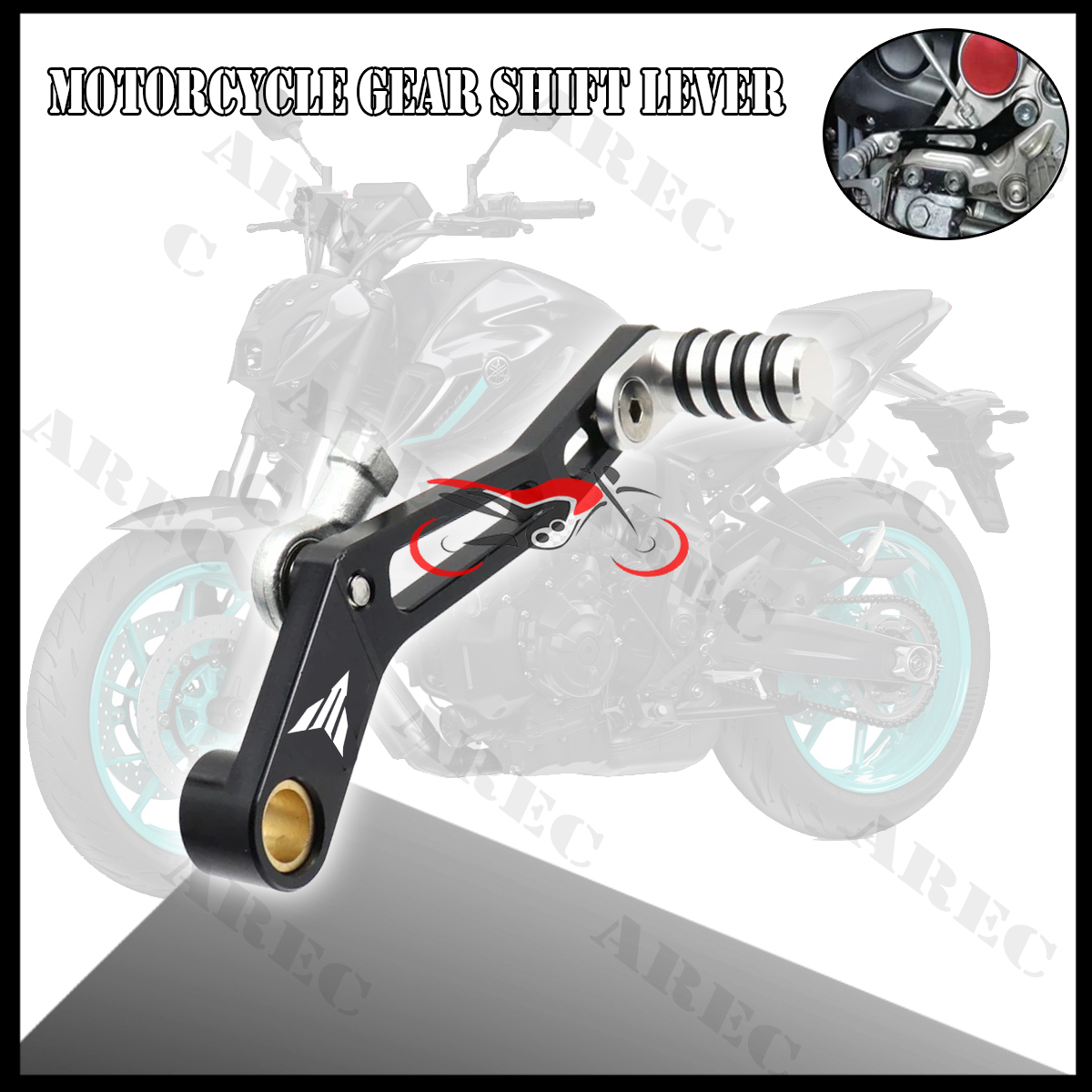 Palanca de cambio de marchas d - Motorcycle Gear Yamaha reseña y precio