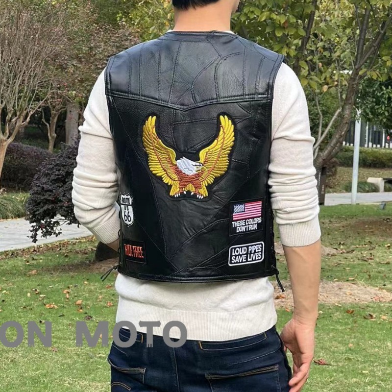 NUEVO Chaleco de Motocicleta p - Riding Jacket Leather reseña y precio