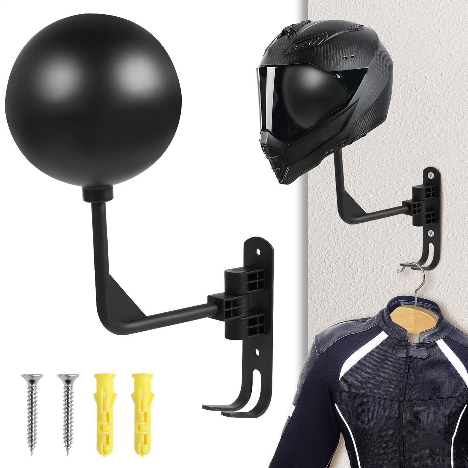 Estante para casco de motocicl - Motorcycle Gear Organizer reseña y precio