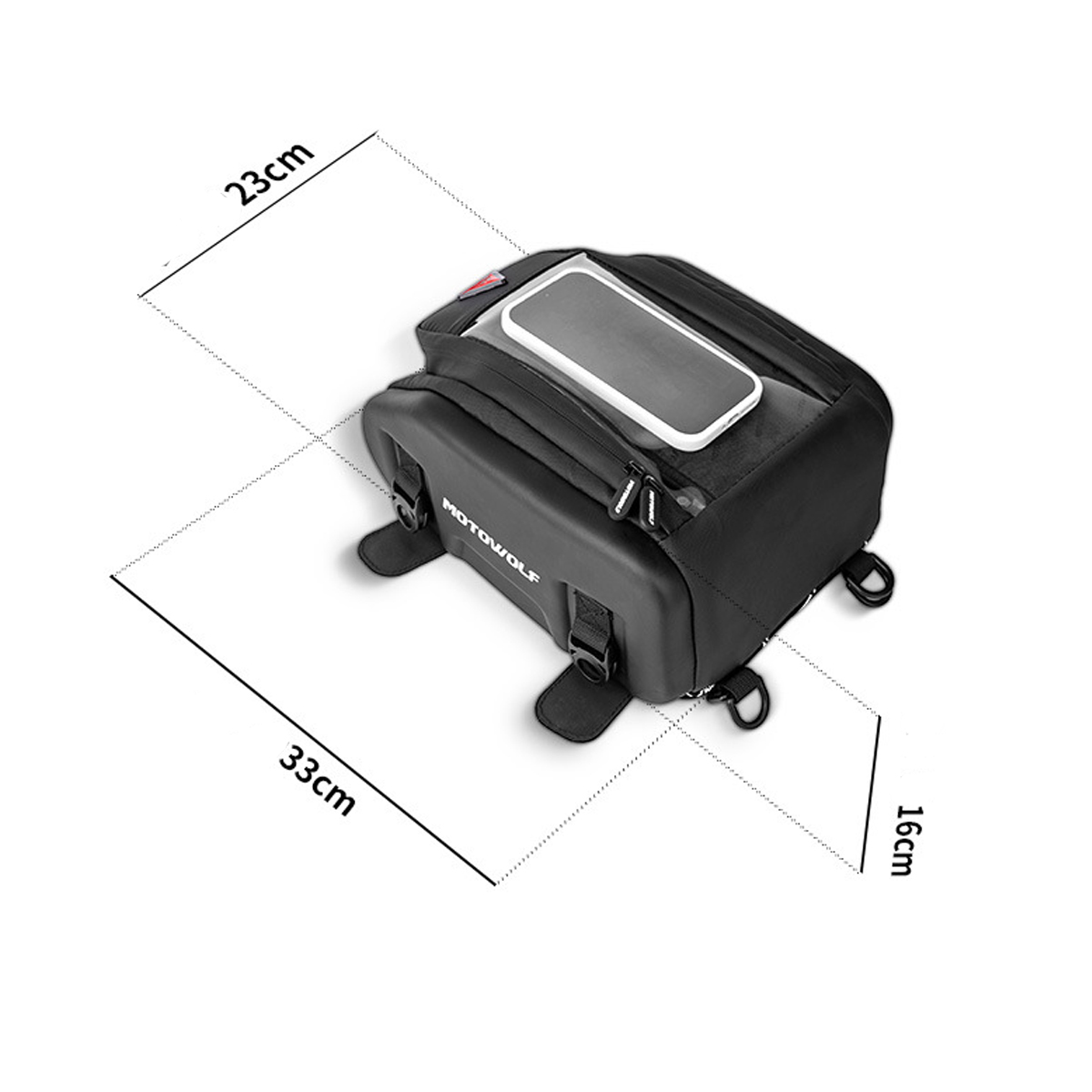 Bolsa de tanque de motocicleta - Magnetic Tank Bag reseña y precio
