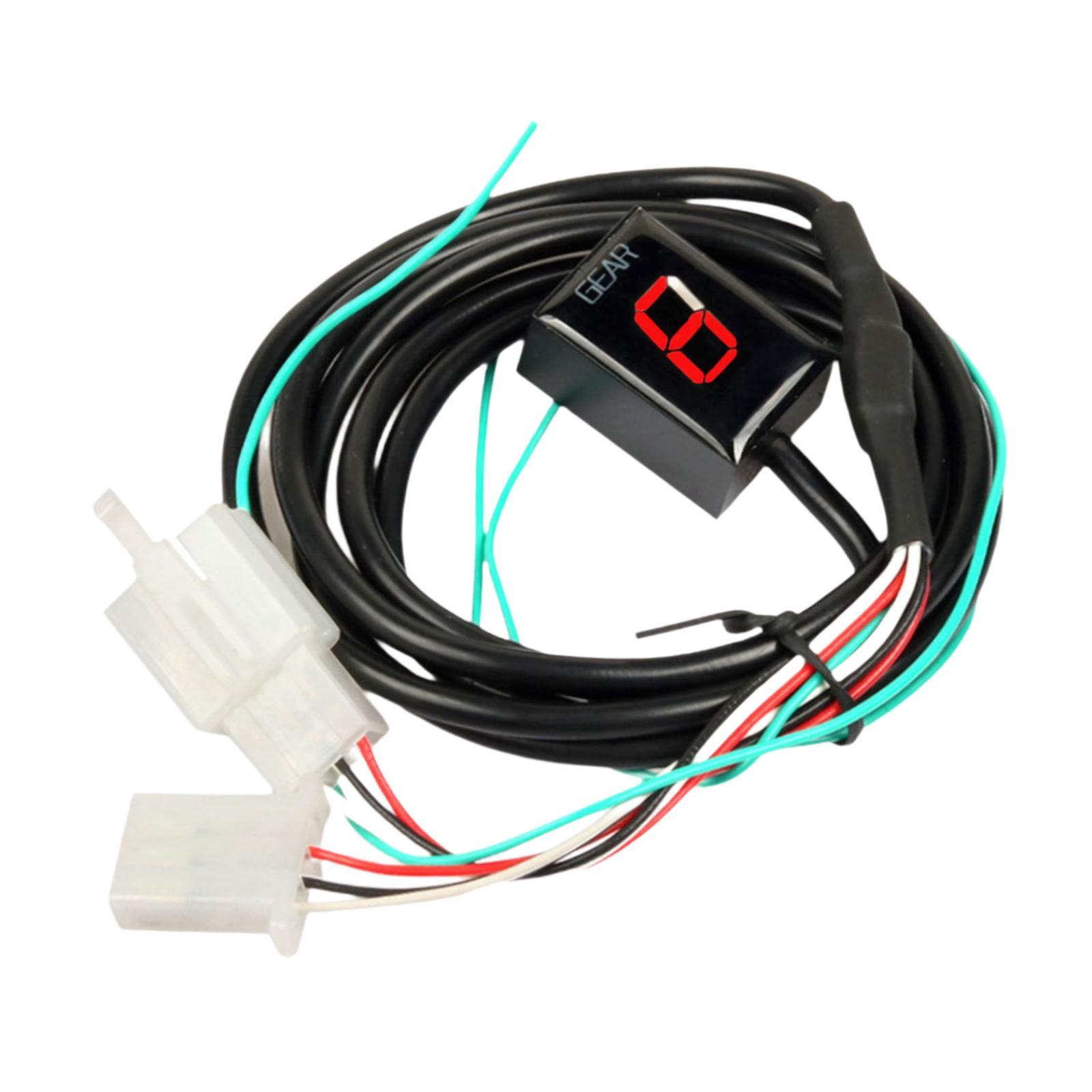 Indicador de marcha para motoc - Motorcycle Gear Indicator Install reseña y precio