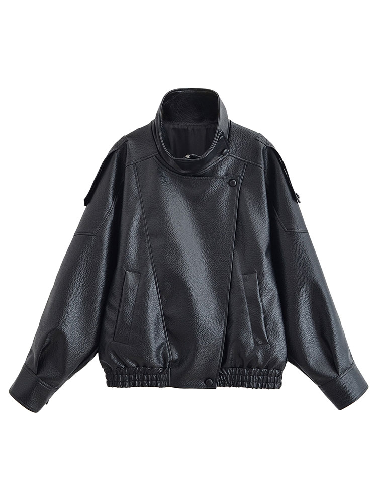 HH-Chaqueta de piel sintética  - Riding Jacket Leather reseña y precio