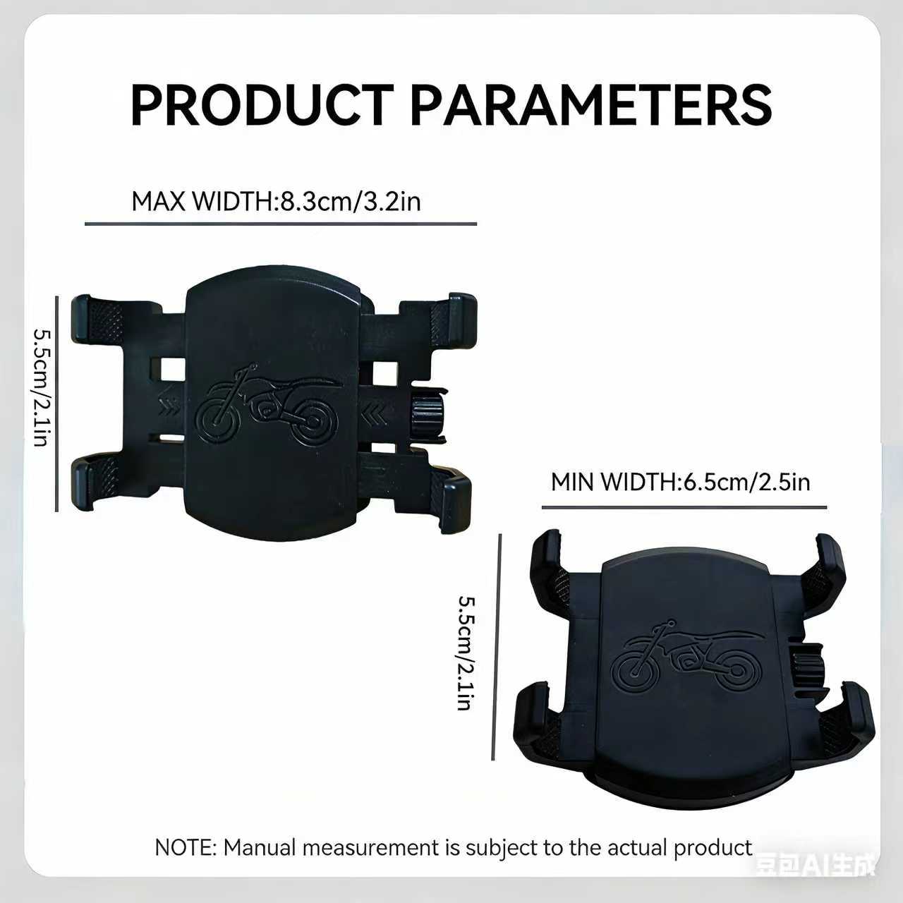 Soporte para teléfono celular  - Motorcycle Gear Video reseña y precio