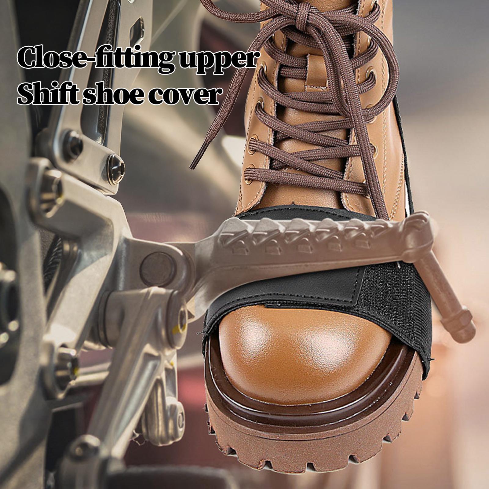 Protector de zapato de cambio  - Motorcycle Gear Adventure reseña y precio