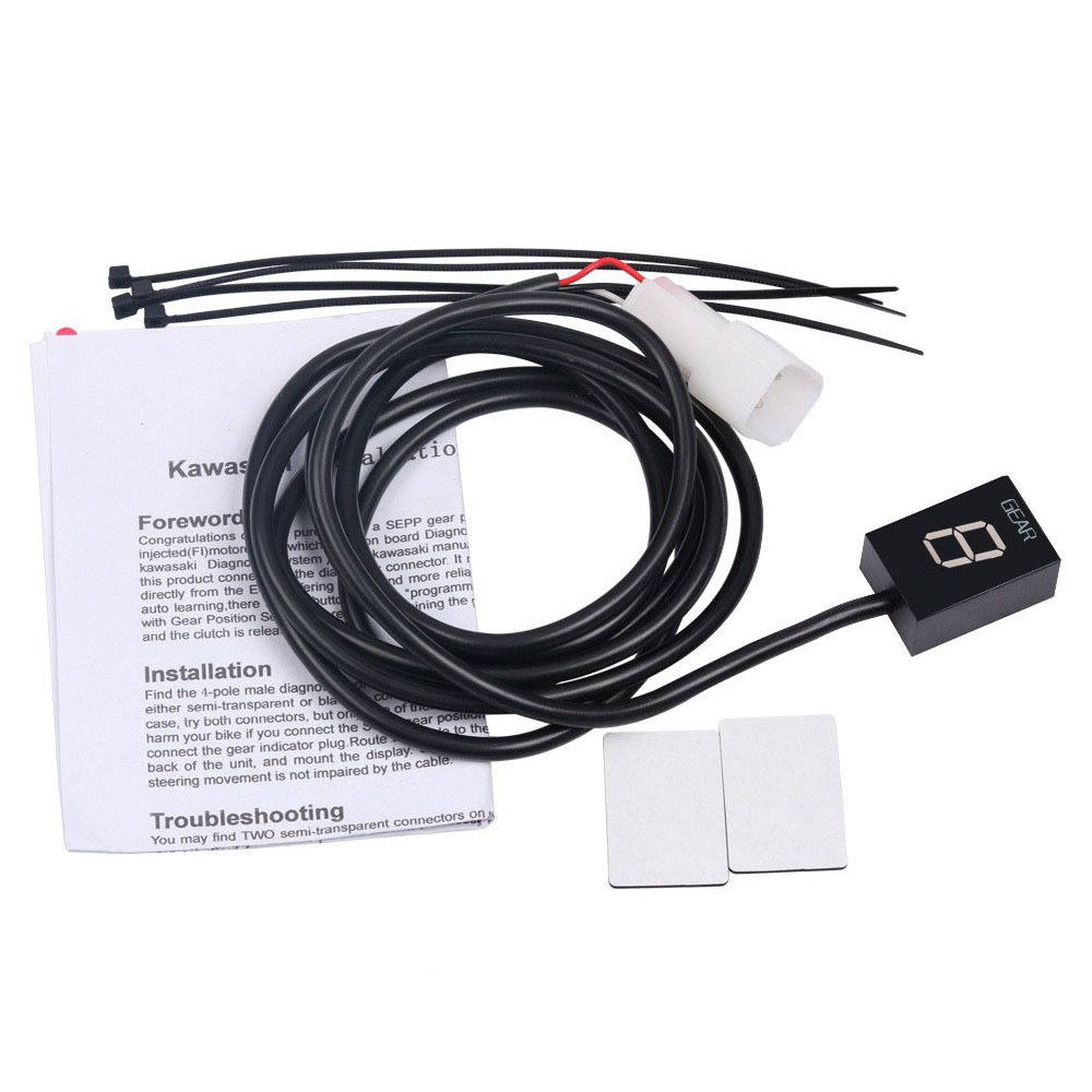Indicador de Marcha LED de Pre - Motorcycle Gear Indicator Install reseña y precio