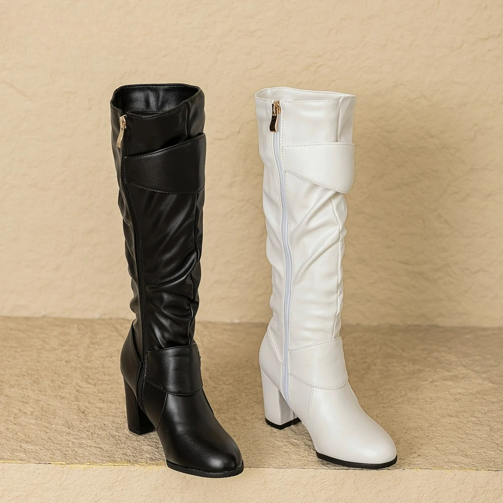 Nuevo Invierno dulce negro bla - Riding Boot Short reseña y precio