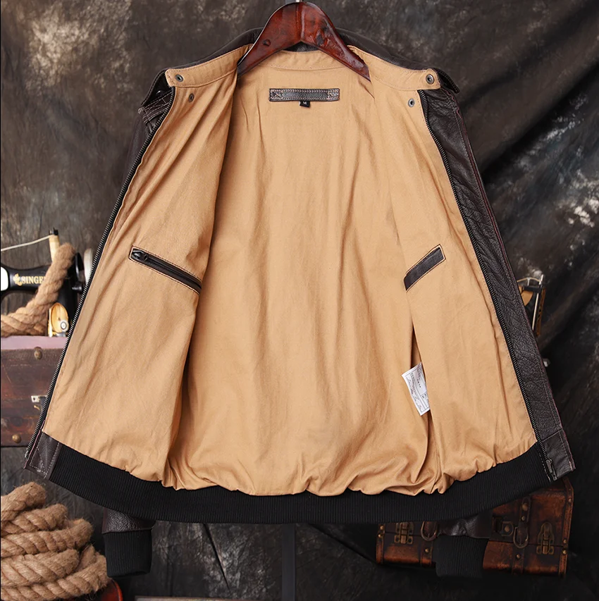 Chaqueta de Piloto Bomber A2 d - Riding Jacket Leather reseña y precio