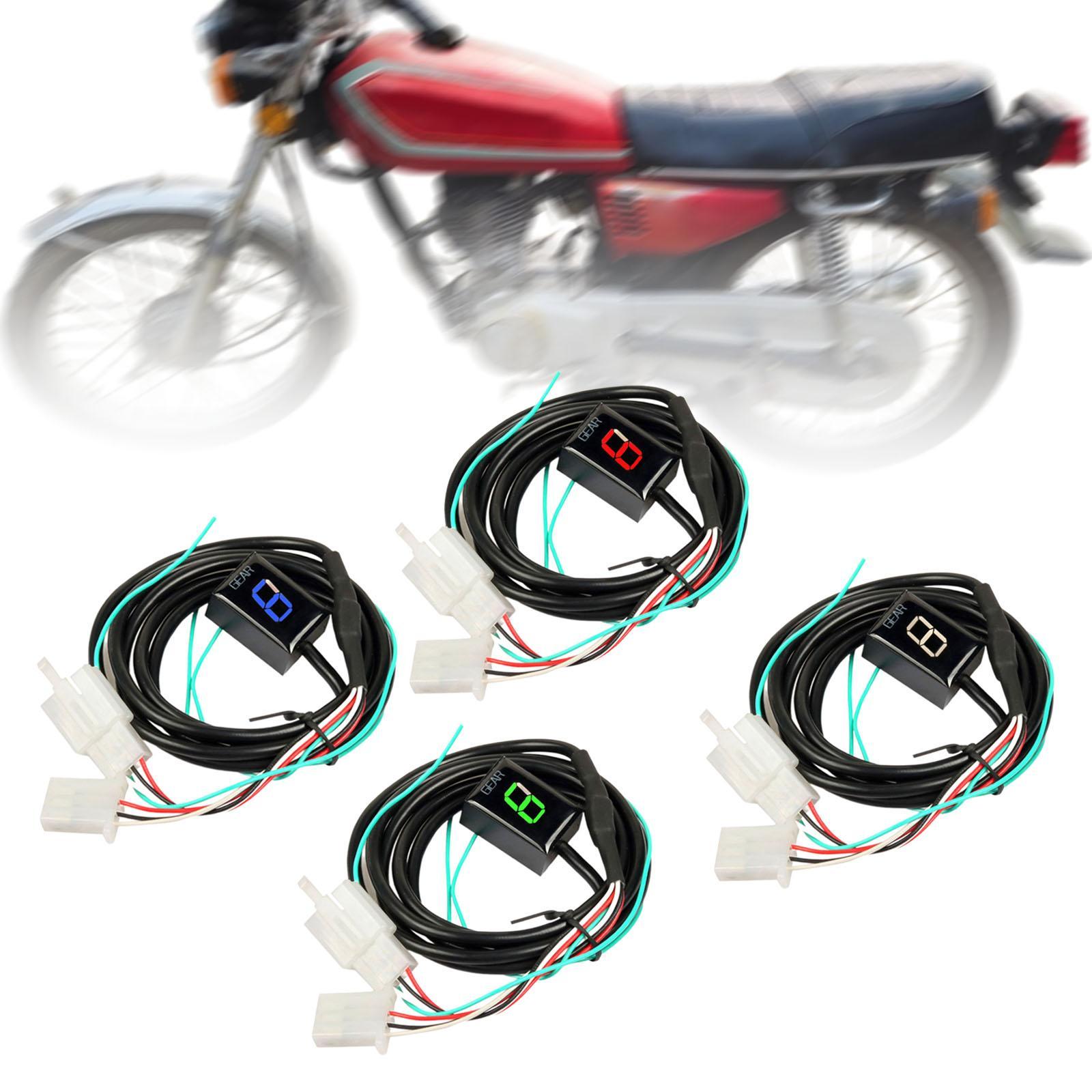 Indicador de marcha para motoc - Motorcycle Gear Indicator Install reseña y precio