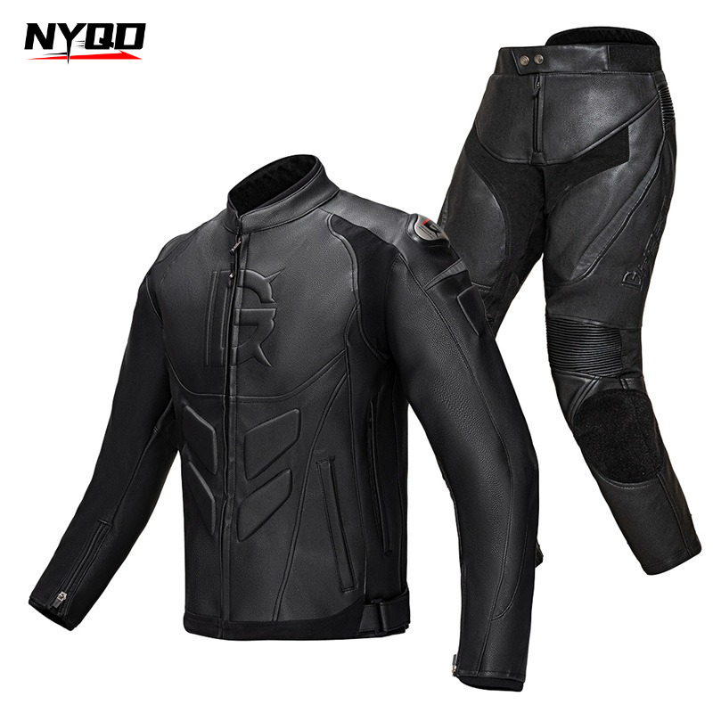 Traje de Motociclismo de Invie - Riding Jacket Leather reseña y precio