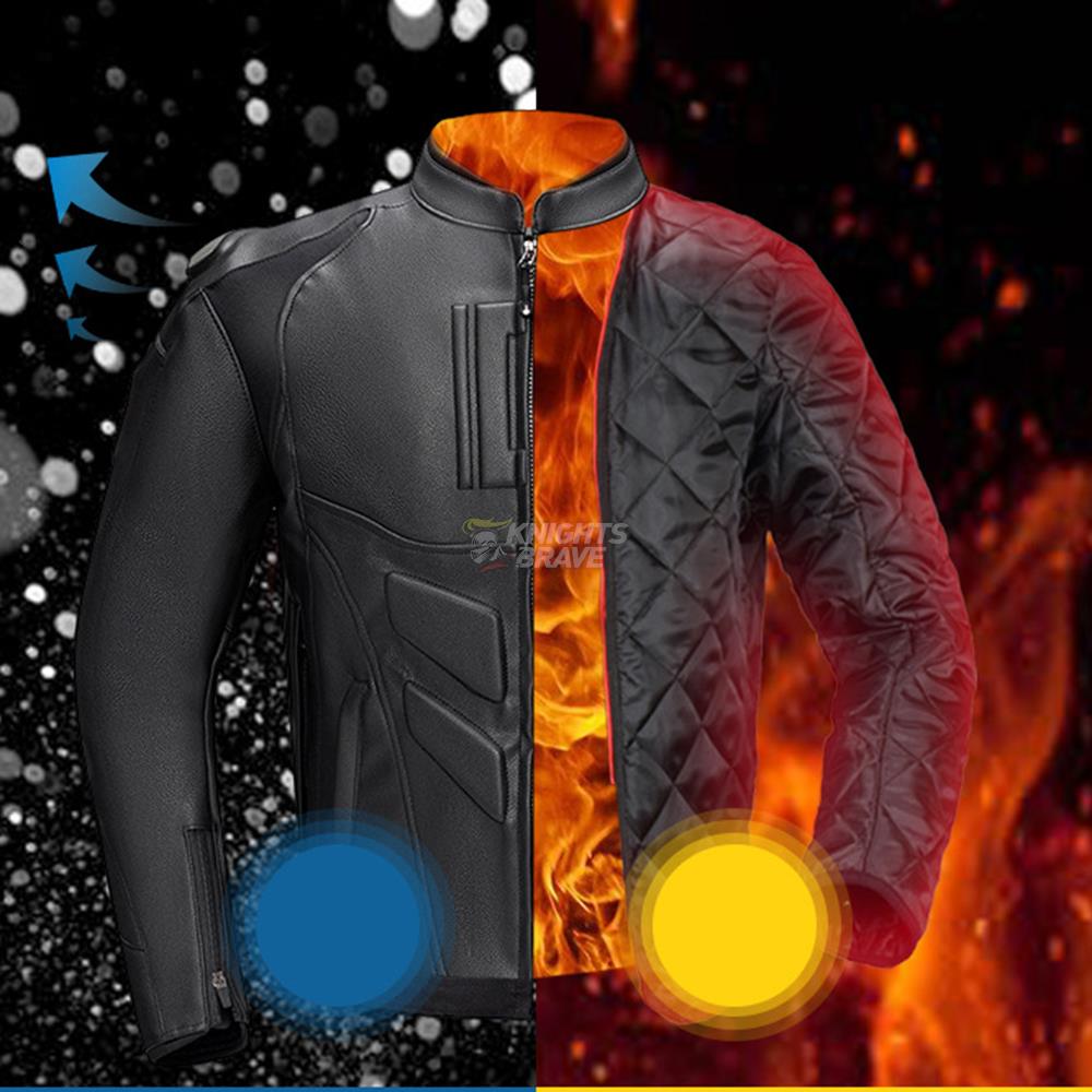 Chaqueta de Moto de cuero para - Riding Jacket Leather reseña y precio