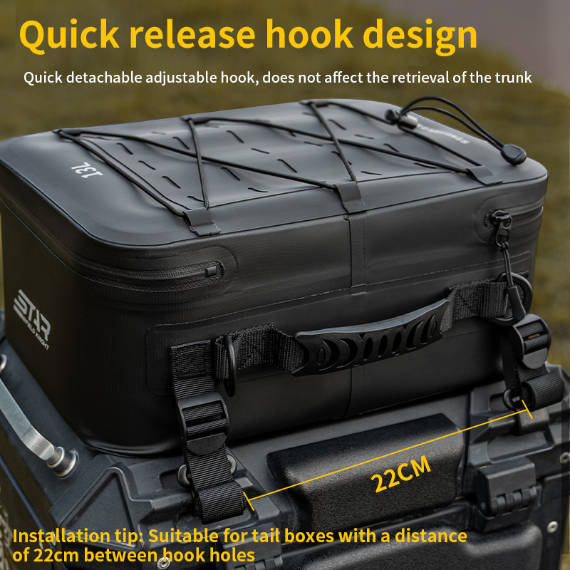 SFK-bolsa Universal para motoc - Motorcycle Gear Organizer reseña y precio
