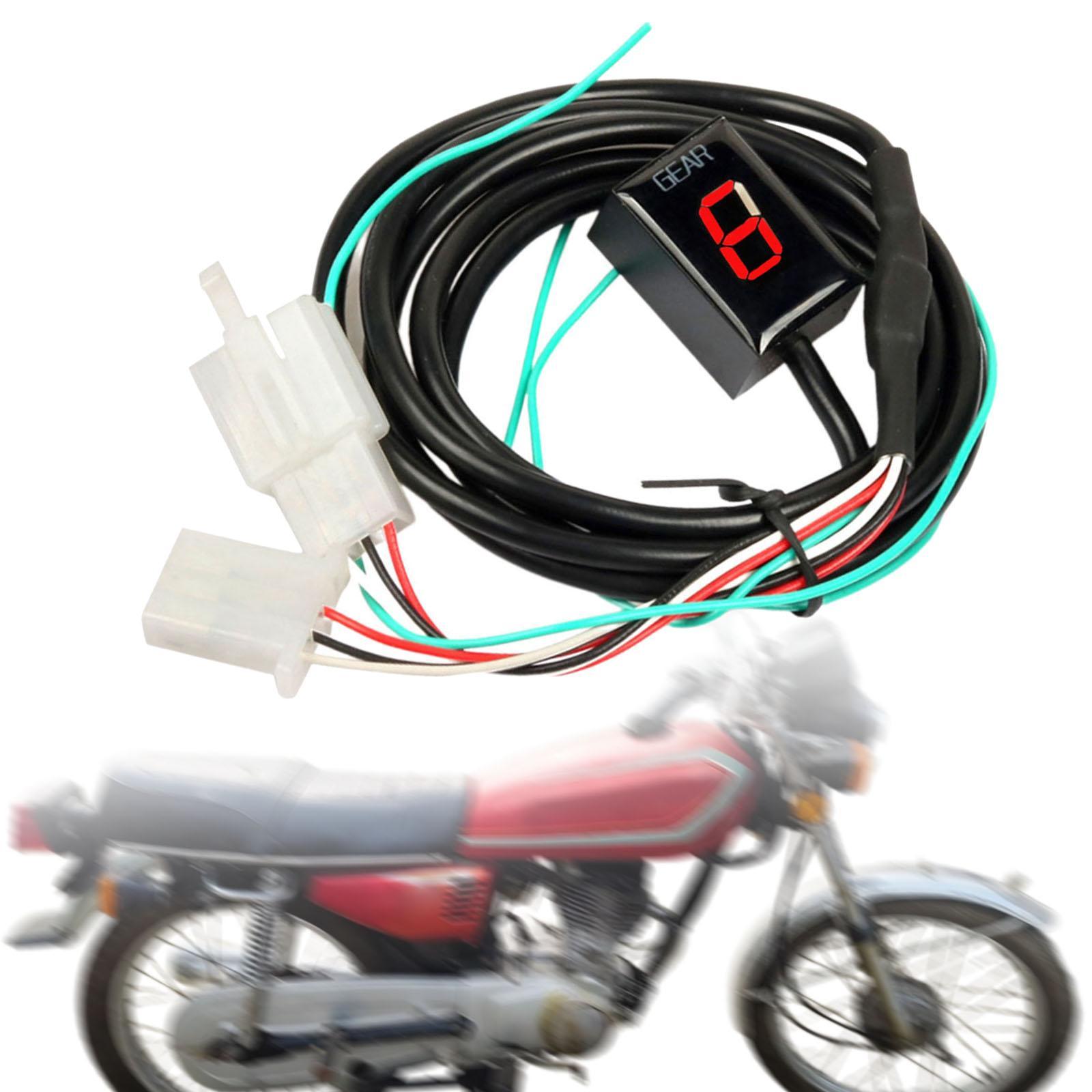 Accesorios de Modificación par - Motorcycle Gear Indicator Install reseña y precio