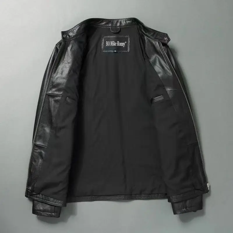 Chaqueta de cuero genuino para - Riding Jacket Leather reseña y precio