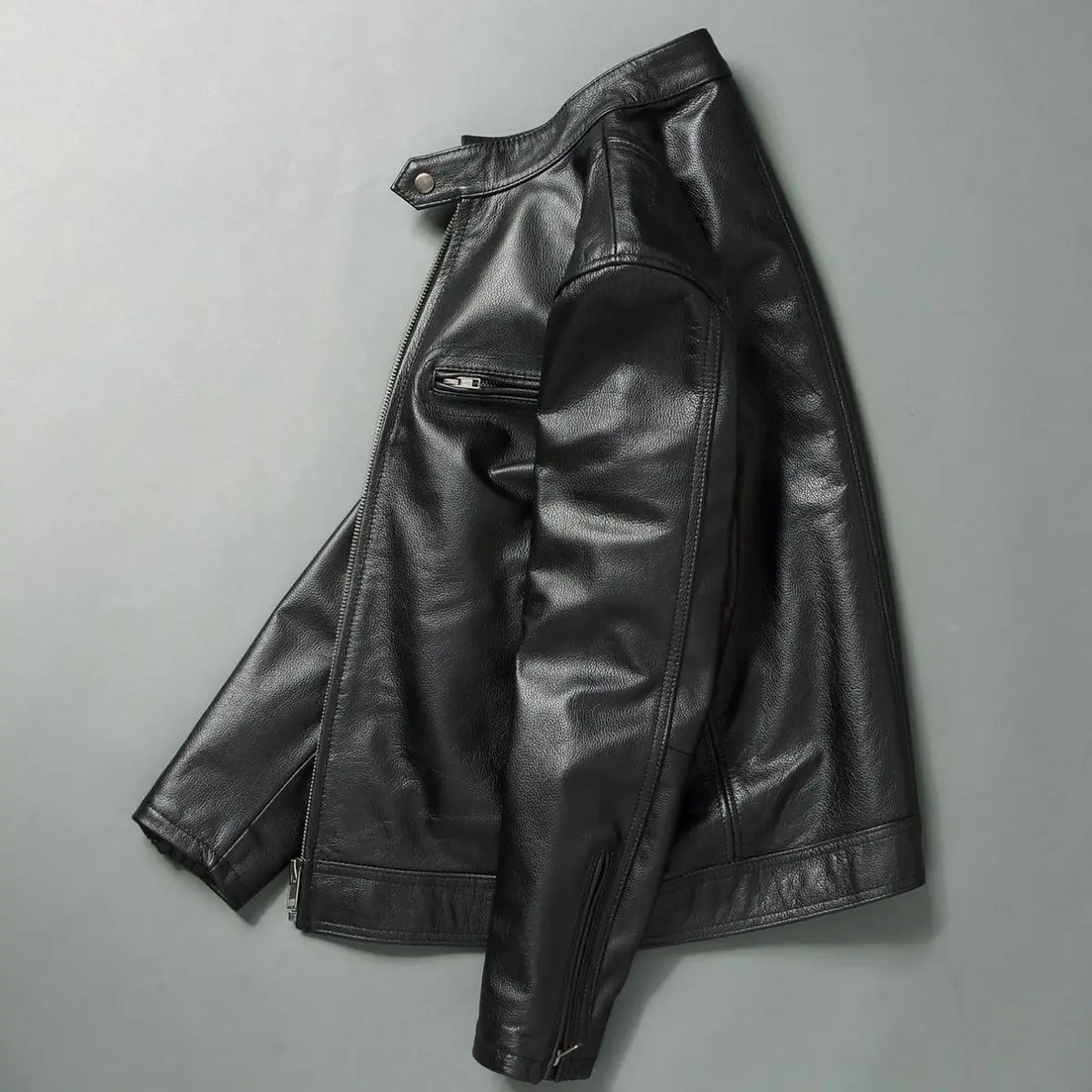 Chaqueta de cuero genuino para - Riding Jacket Leather reseña y precio