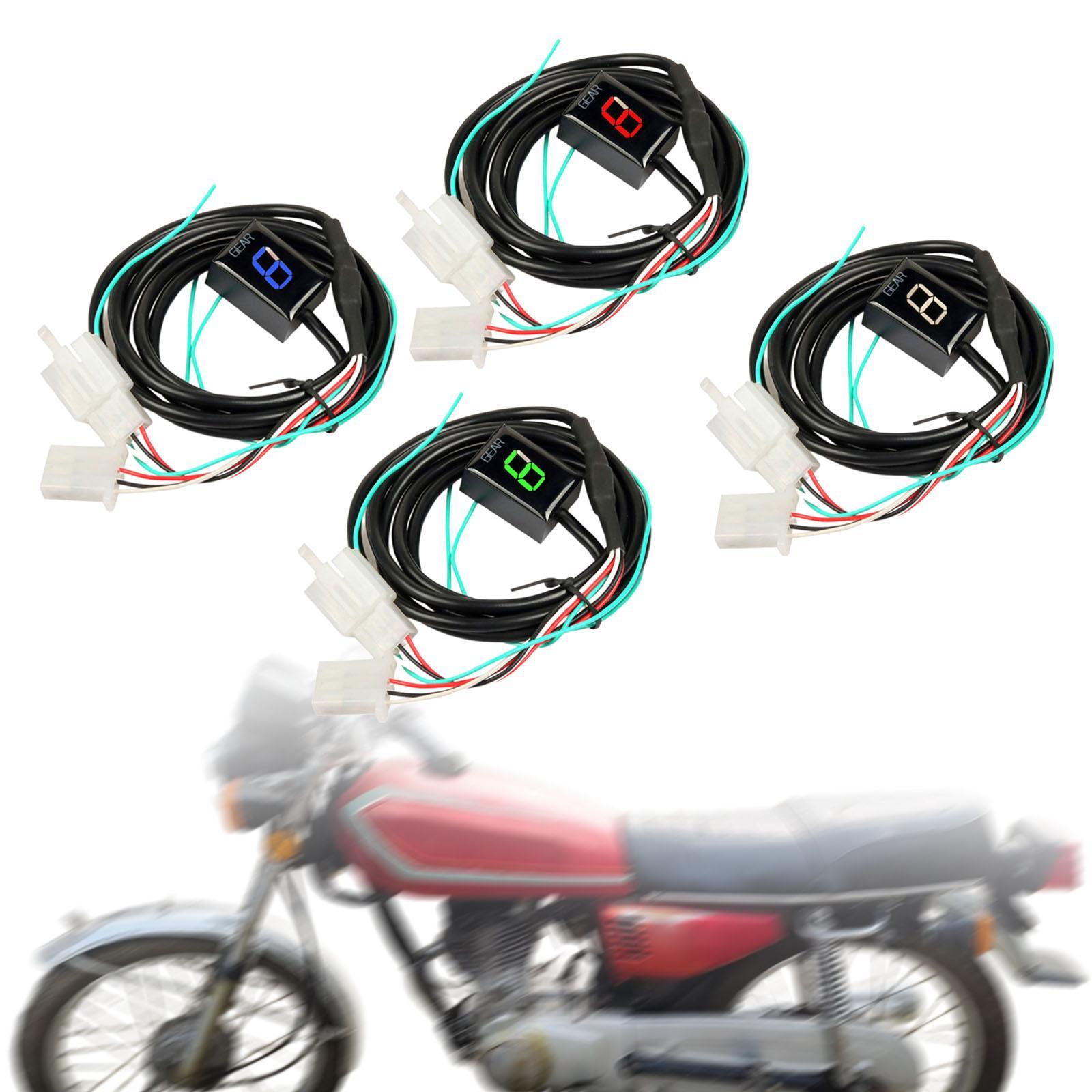 Indicador de marcha para motoc - Motorcycle Gear Indicator Install reseña y precio